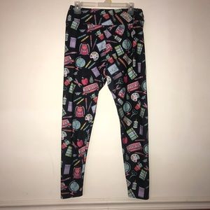 School themed leggings. Perfect for a teacher